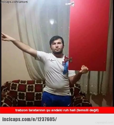 Trabzon taraftarının şu...