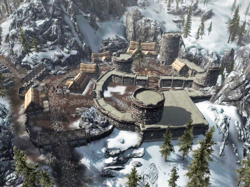 uesp:  Did You Know: Helgen is known as the “Gateway to the North”, as it is commonly th