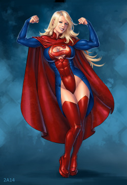 comicsodissey:  Supergirl by Candra 