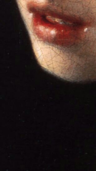 fleurduart:  Veermer, La ragazza con l'orecchino di perla  Detail 