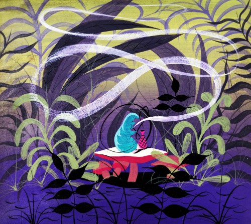 Alice In Wonderland - Concept Art By Mary Blair (1951)