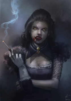 melzmel:  Source: Vampire portrait by Grandfailure