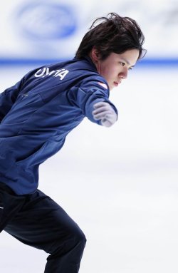 myjunkisyuzuruhanyu:Shoma Uno @ Japanese Nationals 2022 - Day 1 practice Shoma will