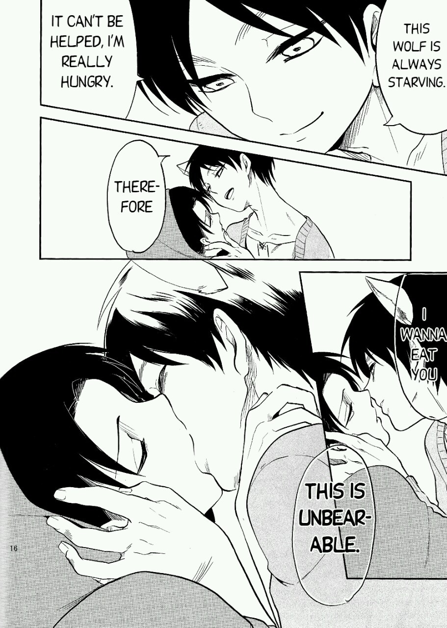 hardcoreyaoilover:  Eren topping a crossdressing Levi. Yum &lt;3 Read the whole
