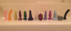 durnehviir:  jasperbat:  durnehviir:  behold my tiny penis army   I could probably pay a couple months on my mortgage with what you paid for plastic animal penises.  I’d like to have your mortgage, considering these are teenie weenies and cost less