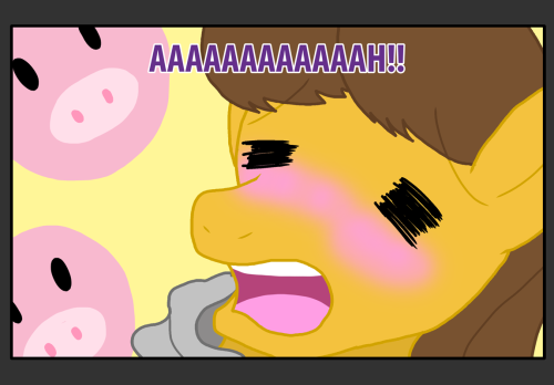 dysfunctionalequestria:  “AAAAAAAAAAHHHHH!!” - Caramel Parodied from: BINKAN SALARYMAN ————— Facebook Page ASK D.E.  omg >w<