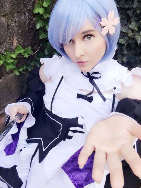 nsfwfoxydenofficial: “My heart belongs to you Subaru-kun” <3 (The seductive side of Rem.) Tried on Rem and I love this cosplay! Thanks so much to the awesome gifter.   I plan to do better make-up and make her correct headband soon for actual shoots.