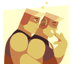 limegreenmemequeenperidot: Remember to give your Fusion Pal™* the recommended dose of Smooches daily for Optimal Fighting Capabilities (*They’re lesbians, Harold) 