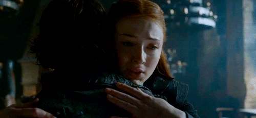 stark: you want to go to winterfell, to fight for the starks.
