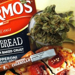 weedporndaily:  For you and me #pizza #blunt