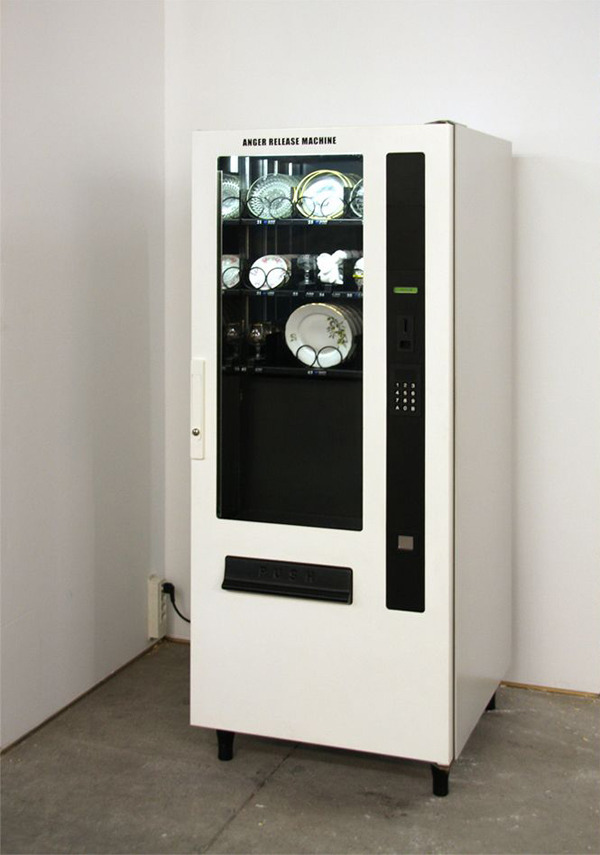 mocasia:  ANGER RELEASE MACHINE (2008) by yarisal &amp; kublitz Insert a coin.