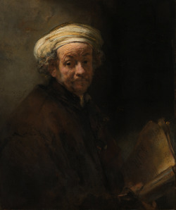 Rembrandt van Rijn, Self-portrait as the