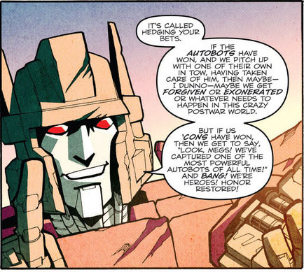 teal-mafioso:eabevella:MTMTE#8 v.s. MTMTE#45I found it amusing that it was Misfire who thought of th