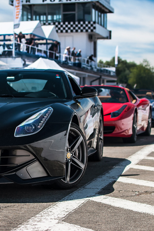 supercars-photography:  Ferrari F12 Berlinetta &amp; 458 ItaliaSp 