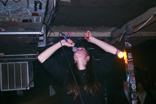 Marie Davidson at Nothing Changes. Jane Chardiet.
