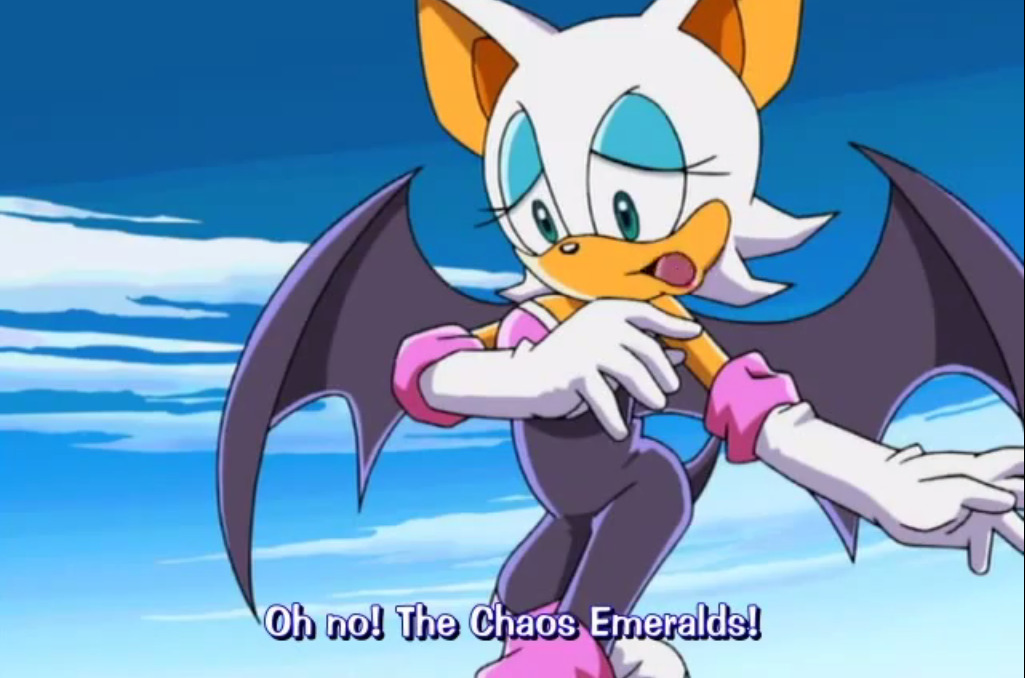 cherryprower:  remember that time when Rouge accidentally dropped Chris and the Chaos