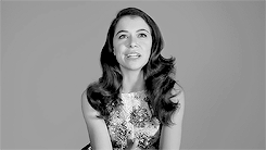 zoegraystone: Get to Know Me Meme: 1/10 - female celebritiesTatiana Maslany“I am drawn to those parts; I like the tough girls because they are not tough. It’s a veil; it’s a disguise. It’s defenses. At the core, everybody is human, everybody