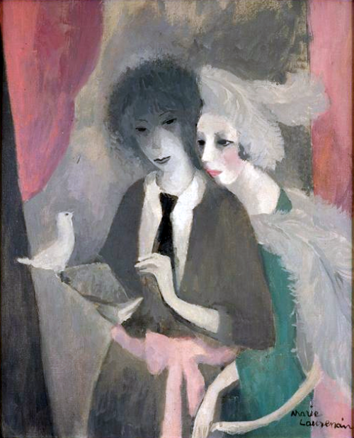 Painting by Marie Laurenecin, unknown date