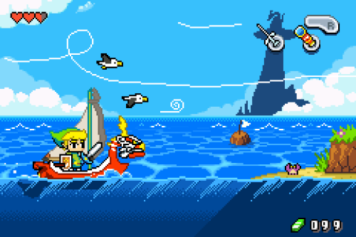 cryward-sword:Wind Waker GBA Demake by FrootsyCollins