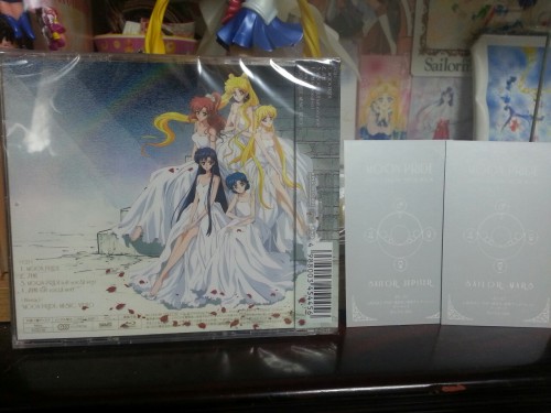 triaelf9:Moon Pride CD + Blueray, Collectors cards from Gamers in JapanI tried to scan the back and 