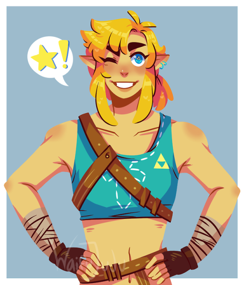 waifujuju:Link commission for @kattyfacesblog!