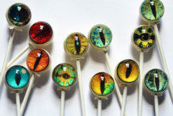 etsy:  Spooky eyes Halloween lollipops made