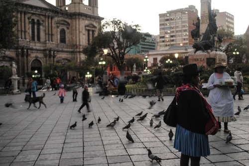 unruhigergeist: Hustle in La Paz, Bolivia La Paz, Bolivia June 2018