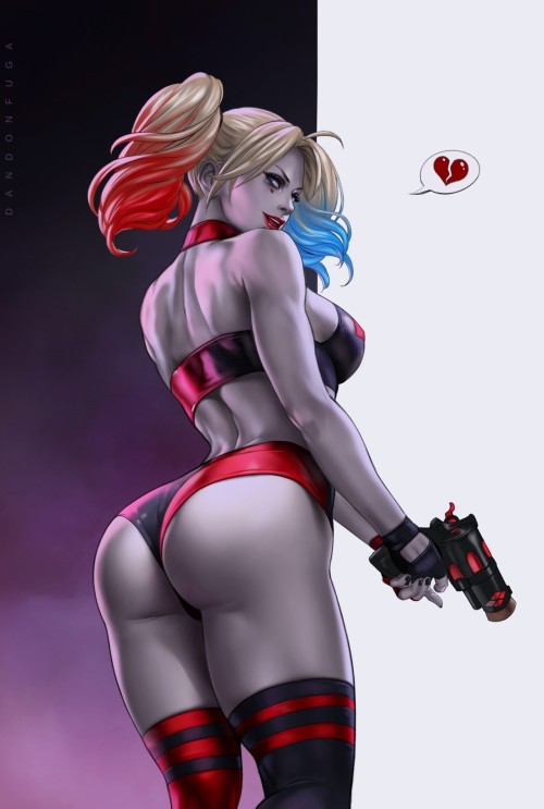 artverso:  Dandon Fuga - Harleyquinn 