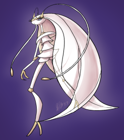 Art-Goat:beautiful Bug Lady Pheromosa