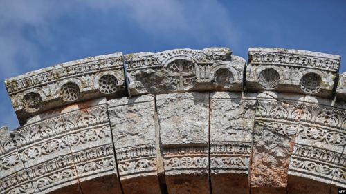 Byzantine church (c. 460), Qalb Loze, Idlib, Syria.