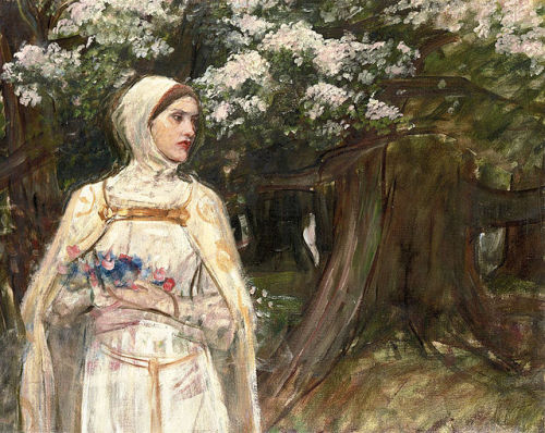 John William Waterhouse (1849-1917) “Matilda (Beatrice)” ok. 1915