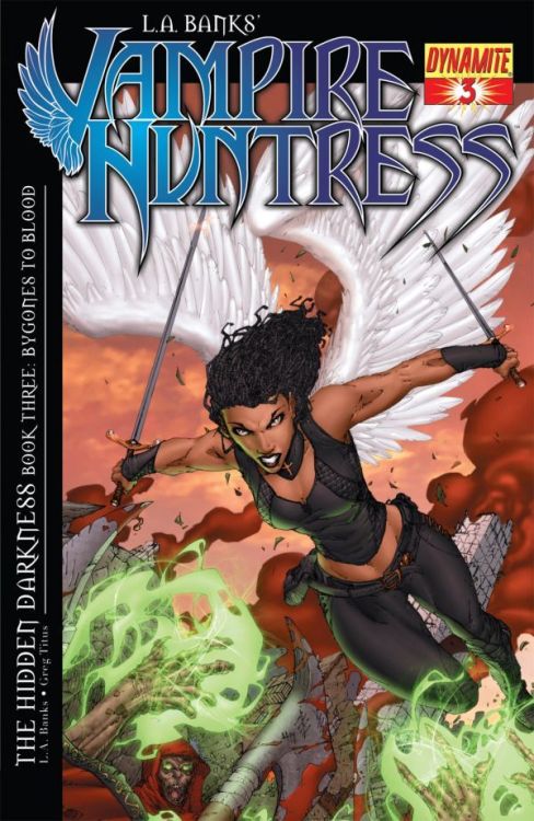 superheroesincolor:  L.A. Banks’ Vampire Huntress, Vol. 1 (2011)   The Neterus and worldwide Guardian teams have defeated Satan’s top demon, The Thirteenth, and have driven back the forces of evil in the first battle of the Armageddon. But the dark