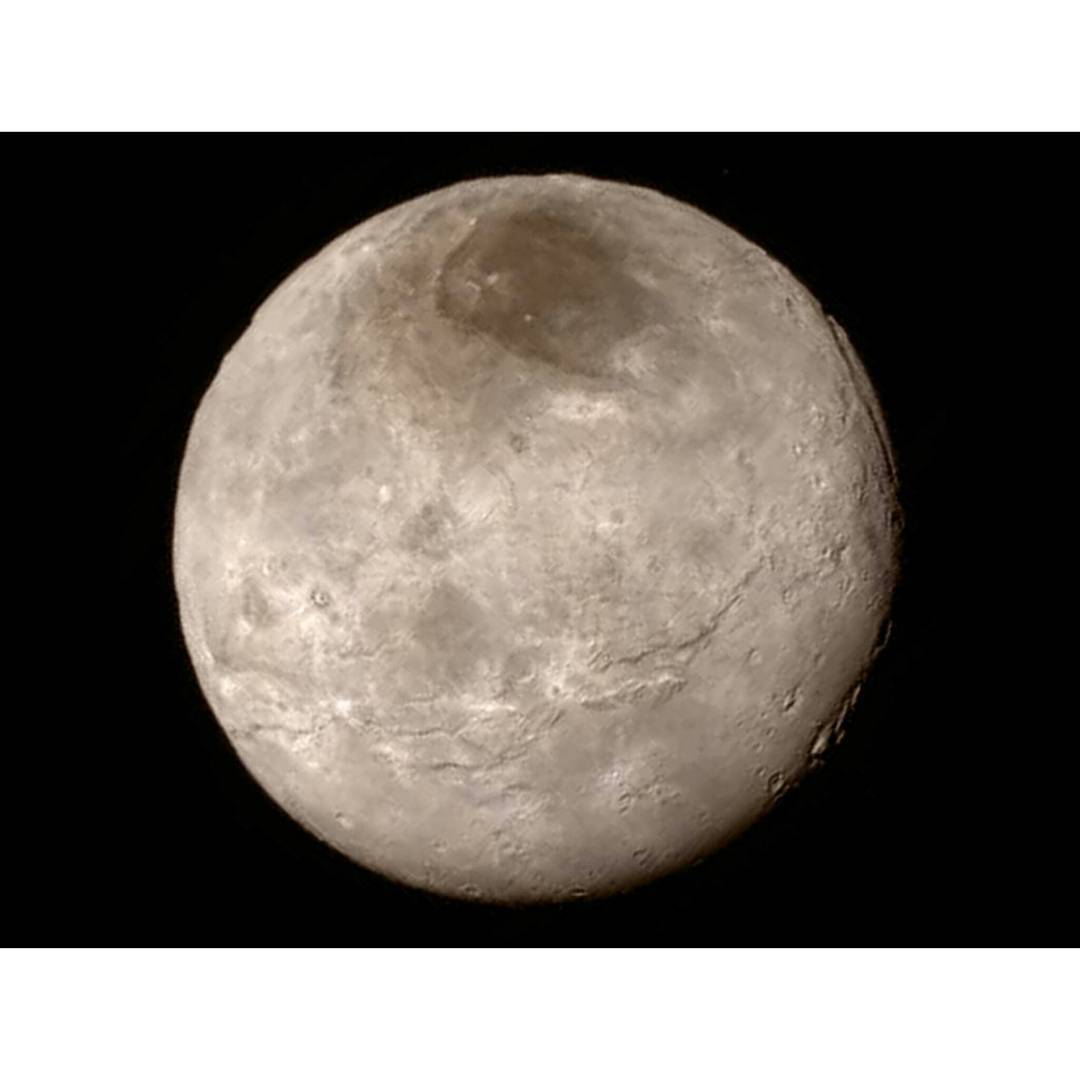 Charon #nasa #apod #apl #charon #moon #satellite #pluto #planet #newhorizons #spacecraft