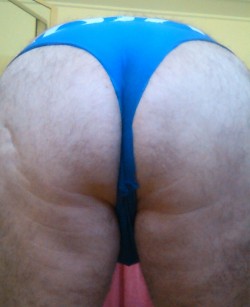 pantie57:  Me rear view in man pants for a change