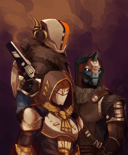 Well Im Finished, I Might, I Might Not Create Some Comics Directed To These 3 (Mainly Cayde But Shhh)