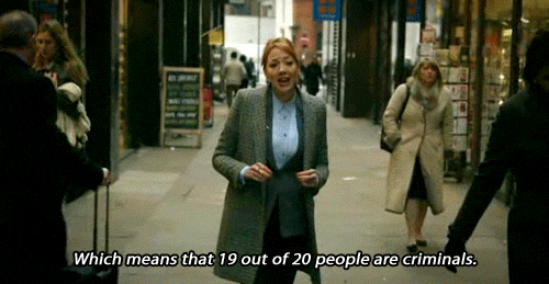 sailor-star-trek: lediableaquatre:  How tumblr thinks statistics works.  I fucking hate people somet