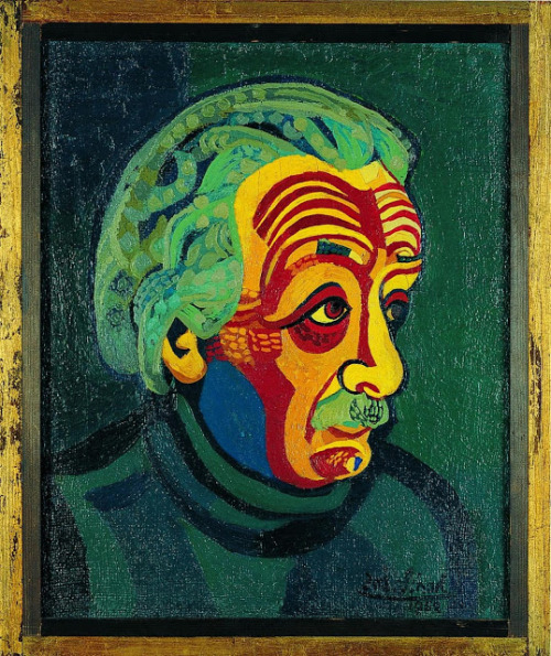 amare-habeo: Josef Scharl (German-American, 1896 - 1954)  Albert Einstein, 1952 Oil on linen