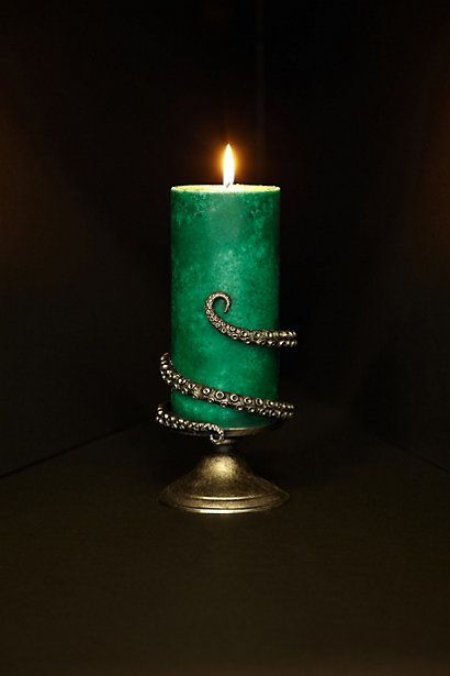 spinster-witch:  cinnamonknickers:  witchcraftings:  staceythinx:  Tentilla Coil Candle Holders from Anthroplogie  Sea witches? Yeah?  spinster-witch we need these things!!!  Yes please! 