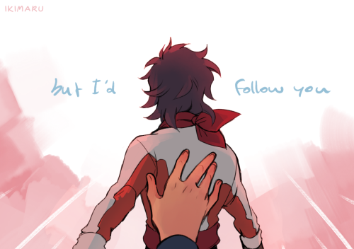 ikimaru:hand in my hand and we promised to