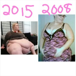 lovemlarge:  Awesome comparison! She blossomed