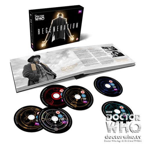 doctorwho:  Limited edition Doctor Who Regeneration DVD set to be released in June  Regeneration: a limited edition collectors’ book, including over 1000 minutes of Doctor Who adventures on DVD will be released in June, doctorwho.tv can exclusively