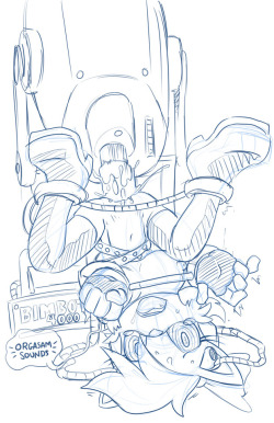  Fiona Being Processed With A Bimbo Machines For Whitewiskey From The Stream Sketch