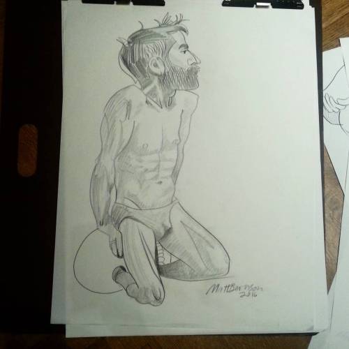 Drawing at the MFA! WOOT! Free on Wednesday nights! Figure drawing from 6-9pm! Except last Wednesday of the month.  Model: Max  #art #drawing #figuredrawing #pencil #mfa #artistsoninstagram #artistsontumblr  (at Museum of Fine Arts, Boston)