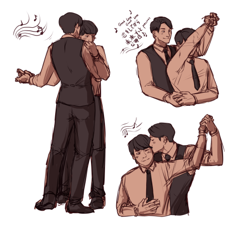 sasasartblog:since few days ago I was really in mood for some cuddles and romantic dance