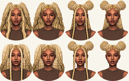 twists collectionHere is a revamp of my twists hairs that I released throughout the years. This coll