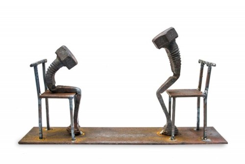 The Bolts SculptureTobbe Malm is a blacksmith and photographer based in Oslo. He produced fantastic 