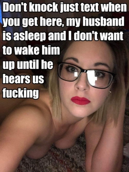 cincycuck513: hot-4-mywife: sluttytext: Hotwife alarm clock. I wish my wife and I had a friend this 