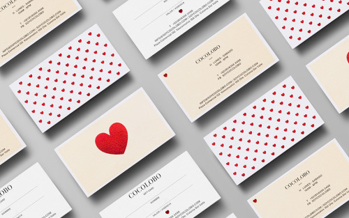 Only Anagrama can make hearts work for a boutique fashion shop identity.