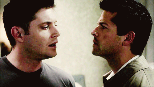 mishasminions:   “Cas, we’ve talked about this. Personal space”  THEY’VE TALKED ABOUT IT HEADCANON: DEAN WAS ENJOYING HIS “ME” TIME BY GETTING HIMSELF OFF NICE AND SLOW WHEN OUT OF NOWHERE, CAS POPS UP AND GOES, “DEAN, WHAT’S THE