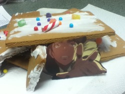 ask-armin-thearlerter:  orionsixpax:  made a gingerbread house uvu   I hate you